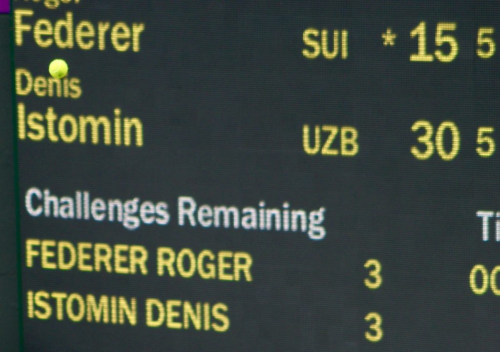 Tennis Score Board