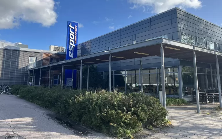 Esport center julkisivu